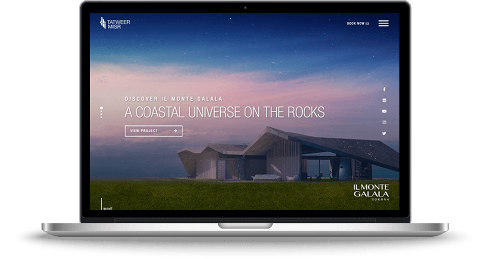 Tatweer Misr Web Design, Website Development Screenshot